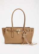 Michael Kors Hamilton schoudertas van leer