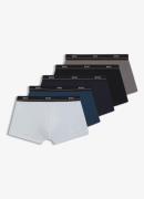BOSS Essential boxershorts met logoband in 5-pack
