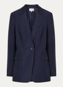 Claudia Sträter Blazer met klepzakken en schoudervulling