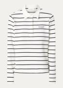 Copenhagen Muse Muse polo in katoenblend met streeprint
