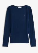 Tommy Hilfiger Longsleeve met ribstructuur