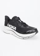 HOKA Clifton 10 hardloopschoen met gebreid bovenwerk en logo