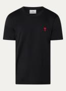AMI Paris T-shirt met logoborduring
