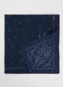 Sofie Schnoor Marily sjaal met paisley dessin 55 x 55 cm