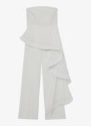 Reiss Rhiannon wide fit jumpsuit van zijde