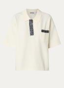 Essentiel Antwerp Internationnal fijngebreide top met strass