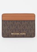 Michael Kors Jet Set pasjeshouder met logoprint
