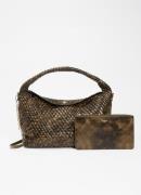 Dune London Deliberate schoudertas met gevlochten detail en uitneembar...