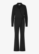 Studio Anneloes Wide fit jumpsuit met strikceintuur