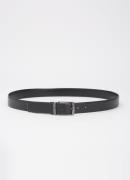 Armani Tongue riem van leer met logo