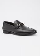 Dune London Seymore loafer van leer met horsebit