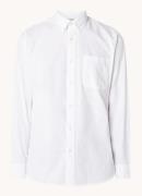 Selected Regrick regular fit overhemd van katoen met borstzak