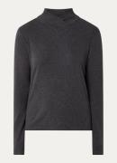 ba&sh Moris longsleeve met opstaande kraag