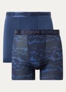 Björn Borg Sports Boxershorts met logoband in 2-pack