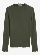 Marc O'Polo Denim Longsleeve met geschultpe zoom