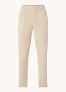 ba&sh Jally mid waist straight fit cropped pantalon met steekzakken