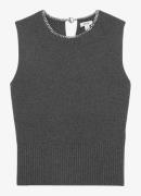 Reiss Nina fijngebreide top in kasjmierblend