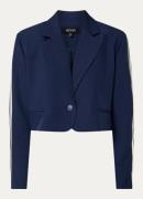 Refined Department Niv cropped blazer met paspelzakken