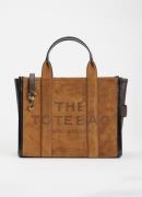 Marc Jacobs The Medium Tote handtas van suède met afneembare schouderr...