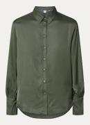 BRAX Vic blouse van satijn