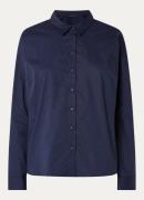 River Woods Blouse met kraag