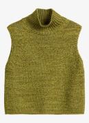 Marc O'Polo Fijngebreide top van scheerwol met col