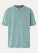 Stieglitz T-shirt met logo- en backprint