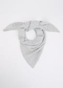 Barts Darty fijngebreide sjaal 150 x 70 cm