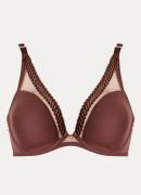 Aubade Sheer Emotion voorgevormde beugel bh met overlay van mesh