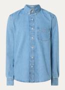 Gant Regular fit overhemd van chambray met logo