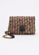 Kurt Geiger Mini Kensington Kurt crossbodytas met tweed-look