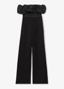 Reiss Sabbie strapless jumpsuit met smockwerk