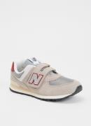 New Balance 574 sneaker met suède details