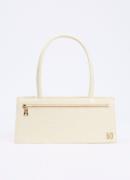 NIKKIE Lapaz schoudertas met crocostructuur