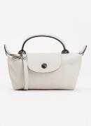 Longchamp Le Pliage Xtra handtas XS van leer