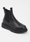 Armani Chelsea boot van leer