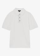 Reiss Finch regular fit polo met gemêleerd dessin