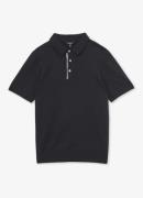 Reiss Finch regular fit polo met gemêleerd dessin