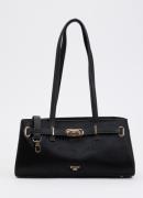 Dune London Depend schoudertas van leer met afneenbare schouderriem