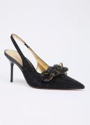 Kurt Geiger Slingback met strass