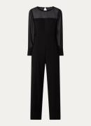 Pennyblack Como wide fit jumpsuit met details van mesh