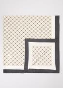 Benetton Sjaal met logoprint 120 x 120 cm