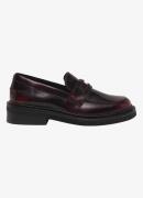 Maje Loafer van leer met logo