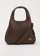 Coach Lana handtas van leer met afneembare schouderriem