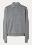 SAMSØE SAMSØE Dory polo met logoborduring