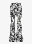 Studio Anneloes Abigail high waist flared broek met print