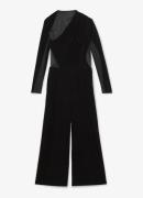 Reiss Karolina wide leg jumpsuit met cut-out detail