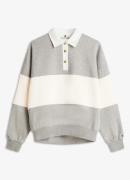 Tommy Hilfiger Sweater met polokraag en streepprint