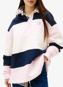 Tommy Hilfiger Oversized sweater met polokraag en logoborduring