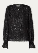 Expresso Tuniek met lurex en pailletten